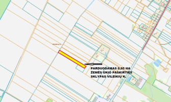 Parduodamas žemės ūkio paskirties sklypas Pakapės k., Šiaulių r. sav., 245 a ploto 13