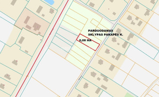 Parduodamas žemės ūkio paskirties sklypas Pakapės k., Šiaulių r. sav., 245 a ploto 17