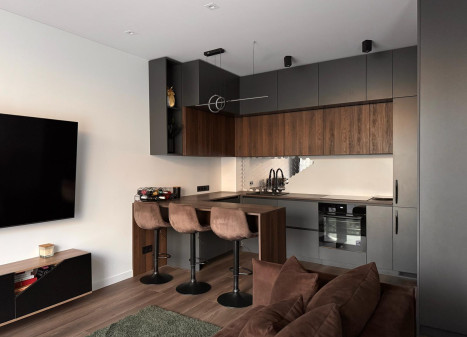 Parduodamas butas Burbiškių g., Burbiškės, Vilniaus m., Vilniaus m. sav., 38.61 m² ploto 1 kambarys