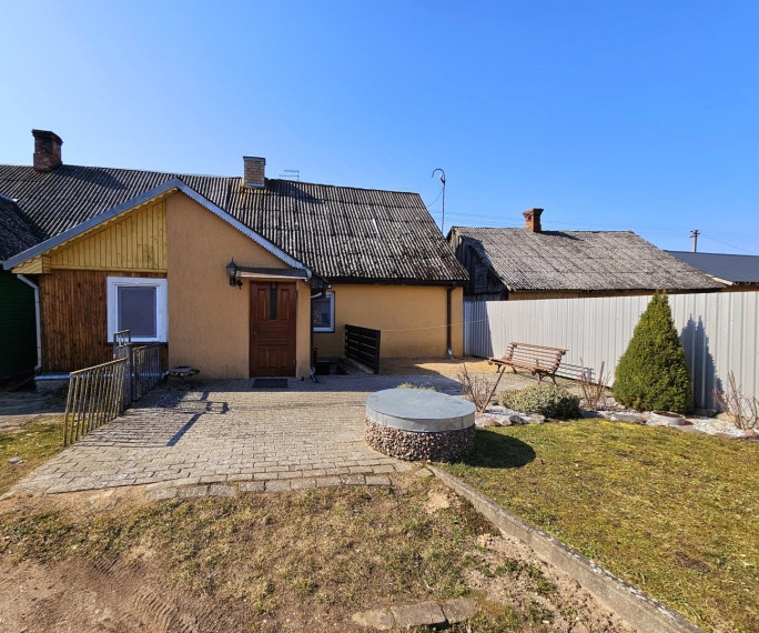 Parduodamas namas Vilniaus g., Balbieriškio mstl., Prienų r. sav., 80 m² ploto 2 kambariai 2