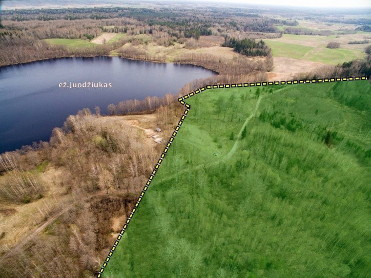 Parduodamas sklypas Petrauskų k., Trakų r. sav., 1288 a ploto 2