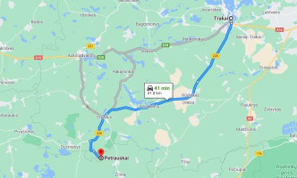 Parduodamas  sklypas Petrauskų k., Trakų r. sav., 1288 a ploto 13