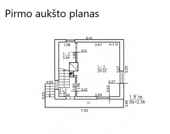 Parduodamas namas Naujanerių Sodų 8-oji g., Balsiai, Vilniaus m., Vilniaus m. sav., 71.42 m2 ploto, 2 aukštai 16