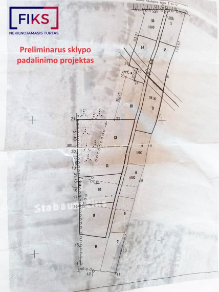 Parduodamas sklypas Stabaunyčiaus g., Stabaunyčiaus k., Kauno r. sav., 337.00 a ploto 8