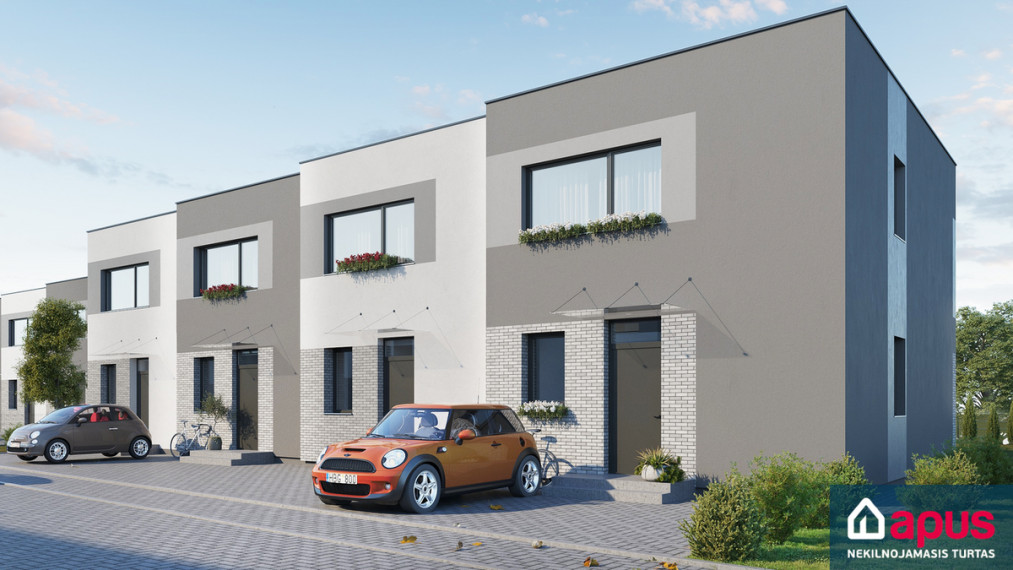 Parduodamas namas Vorupės g., Pilaitė, Vilniaus m., Vilniaus m. sav., 90 m2 ploto, 2 aukštai 2
