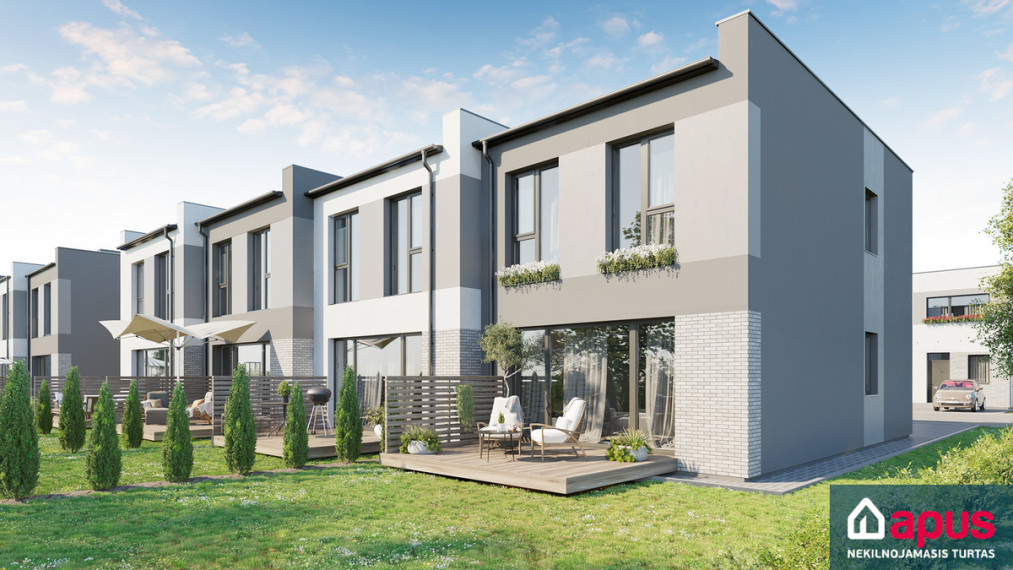 Parduodamas namas Vorupės g., Pilaitė, Vilniaus m., Vilniaus m. sav., 90 m2 ploto, 2 aukštai 3