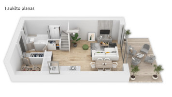 Parduodamas namas Vorupės g., Pilaitė, Vilniaus m., Vilniaus m. sav., 90 m2 ploto, 2 aukštai 14