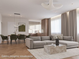 Parduodamas butas A. Goštauto g., Vilniaus m., Vilniaus m. sav., 112.76 m2 ploto, 4 kambariai 1