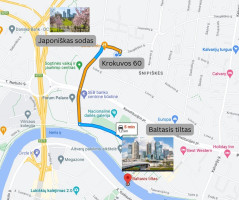 Parduodamas butas Krokuvos g., Šnipiškės, Vilniaus m., Vilniaus m. sav., 51.27 m2 ploto, 3 kambariai 30