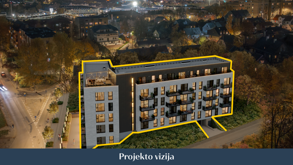 Parduodamas butas Panevėžio g., Naujininkai, Vilniaus m., Vilniaus m. sav., 52.41 m² ploto 3 kambariai 1