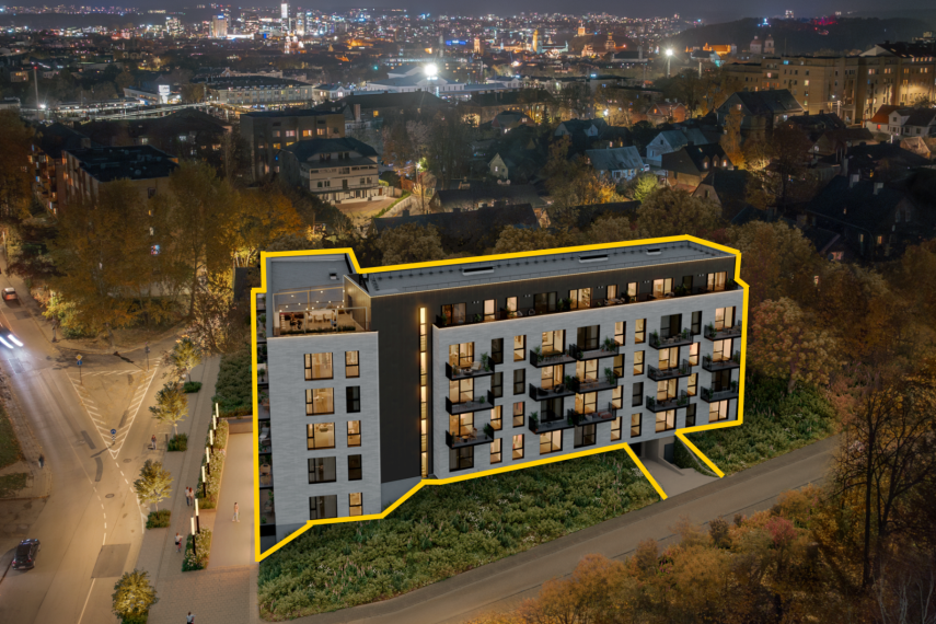 Parduodamas butas Panevėžio g., Naujininkai, Vilniaus m., Vilniaus m. sav., 40.10 m² ploto 2 kambariai 1