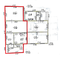 Parduodamas namas Senamiesčio g., Utenos m., Utenos r. sav., 78.8 m² ploto 4 kambariai 17