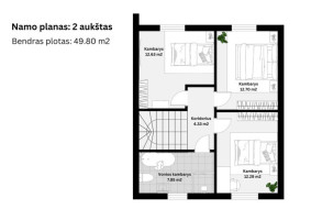 Parduodamas namas Tylos g., Šakių k., 107.68 kv.m ploto 20