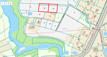 Parduodamas  sklypas Radailių k., Klaipėdos r. sav., 14 a ploto 2