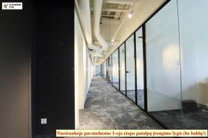 Nuomojamos administracinės, sandėliavimo patalpos Eišiškių pl., Kirtimai, Vilniaus m., Vilniaus m. sav., 370.73 m2 ploto 13
