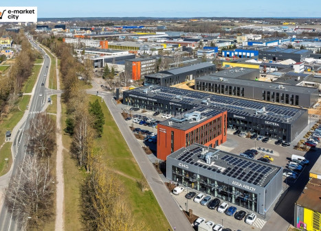 Nuomojamos administracinės, sandėliavimo patalpos Eišiškių pl., Kirtimai, Vilniaus m., Vilniaus m. sav., 370.73 m2 ploto