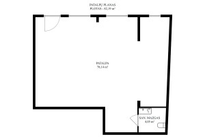 Parduodamos administracinės, kitos paskirties, paslaugų, prekybos patalpos Šv. Stepono g., Senamiestis, Vilniaus m., Vilniaus m. sav., 123 m2 ploto 7