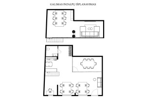 Parduodamos administracinės, kitos paskirties, paslaugų, prekybos patalpos Šv. Stepono g., Senamiestis, Vilniaus m., Vilniaus m. sav., 123 m2 ploto 11