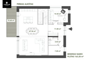 PARDUODAMAS NAUJAI ĮRENGTAS NAMAS SU BALDAIS ŠALIA NERIES UPĖS 27