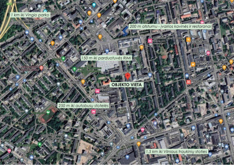 Nuomojamos kitos paskirties, paslaugų, prekybos patalpos Smolensko g., Naujamiestis, Vilniaus m., Vilniaus m. sav., 326.89 m2 ploto 12