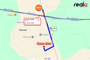 Parduodamas namas Ateities g., Dobrovolės k., Trakų raj., 109 kv.m ploto, 1 aukštai 22