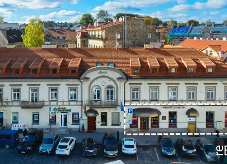 Nuomojamos administracinės, paslaugų, prekybos patalpos Pylimo g., Centras, Vilniaus m., Vilniaus m. sav., 155 m2 ploto