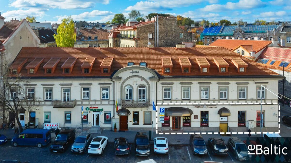 Nuomojamos administracinės, paslaugų, prekybos patalpos Pylimo g., Centras, Vilniaus m., Vilniaus m. sav., 155 m2 ploto 1