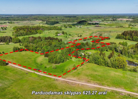 Parduodamas kitos paskirties sklypas Kreiviškių k., Molėtų r. sav., 625.78 a ploto