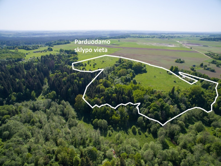 Parduodamas  sklypas Janionių k., Širvintų r. sav., 1336 a ploto 1