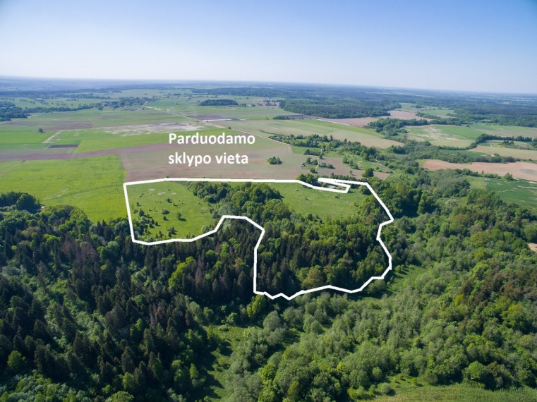 Parduodamas  sklypas Janionių k., Širvintų r. sav., 1336 a ploto 2