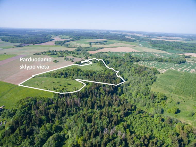 Parduodamas  sklypas Janionių k., Širvintų r. sav., 1336 a ploto 3