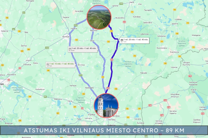 Parduodamas  sklypas Janionių k., Širvintų r. sav., 1336 a ploto 12