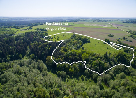 Parduodamas  sklypas Janionių k., Širvintų r. sav., 1336 a ploto