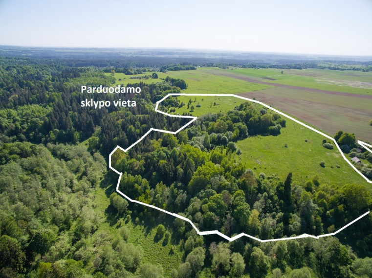 Parduodamas sklypas Janionių k., Širvintų r. sav., 1336 a ploto 4