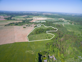 Parduodamas  sklypas Janionių k., Širvintų r. sav., 1336 a ploto 8