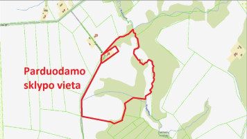 Parduodamas  sklypas Janionių k., Širvintų r. sav., 1336 a ploto 9