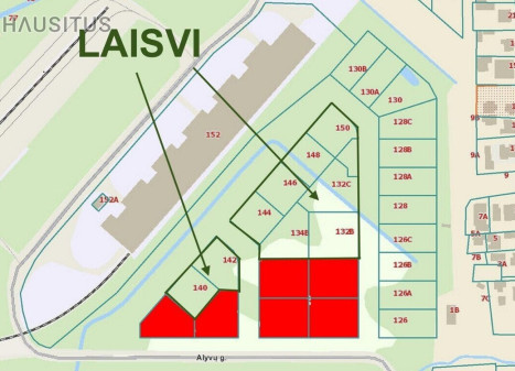 Parduodamas sklypas Alyvų g., , Panevėžyje, 9 a ploto