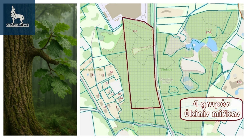 Parduodamas kitos paskirties sklypas Čekoniškių k., Vilniaus r. sav., 775 a ploto 7