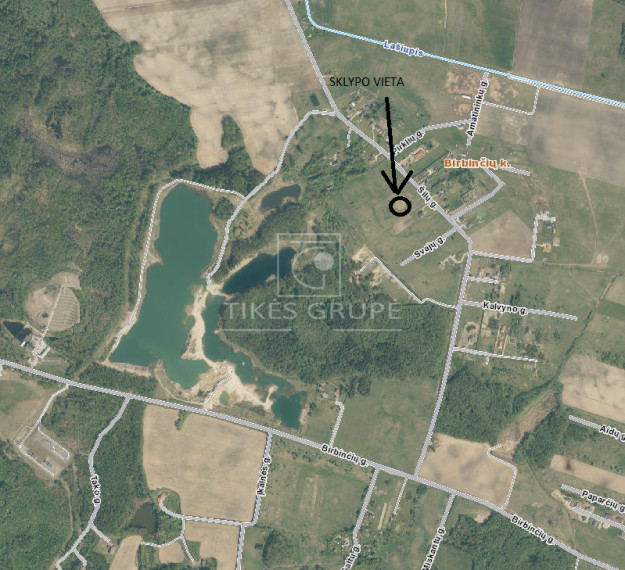 Parduodamas sklypas Birbinčių k., Klaipėdos r. sav., 21 a ploto 2