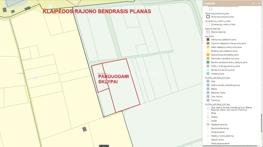 Parduodamas žemės ūkio paskirties sklypas Karklės k., Klaipėdos r. sav., 30 a ploto 4