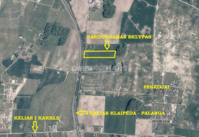 Parduodamas žemės ūkio paskirties sklypas Peskojų k., Klaipėdos r. sav., 499 a ploto 1
