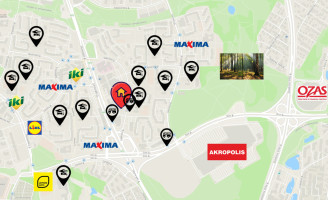 Parduodamas butas Šeškinės g., Šeškinėje, Vilniuje, 61.7 kv.m ploto 28