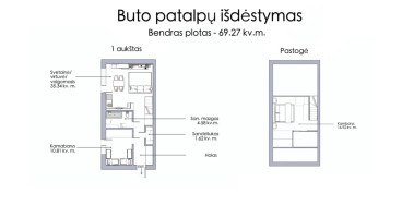Parduodamas butas Žaliųjų Ežerų g., Balsiai, Vilniaus m., Vilniaus m. sav., 69.27 m2 ploto, 3 kambariai 26