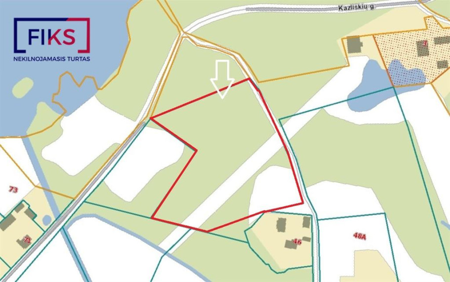 Parduodamas sklypas Medelyno g., Jūrės k., Kazlų Rūdos sav., 111.83 a ploto 3