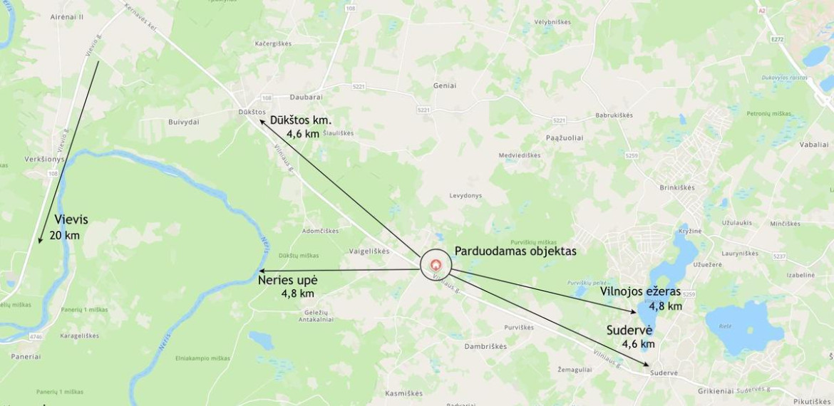Parduodamas  sklypas Dvariškių g., Jurkiškių vs., Vilniaus r. sav., 10 a ploto 16