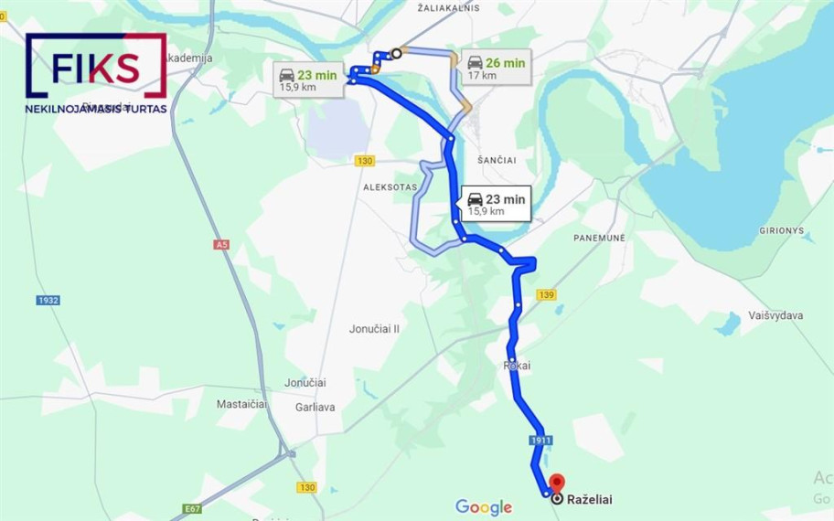 Parduodamas sklypas Gervių g., Raželių k., Kauno r. sav., 31.00 a ploto 17