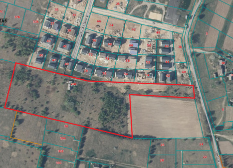 Parduodamas  sklypas Trakto g., Didžiasalio k., Vilniaus r. sav., 233 a ploto