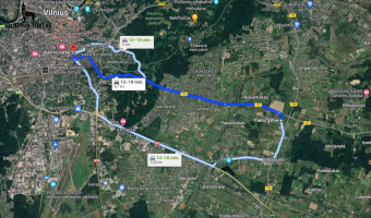 Parduodamas  sklypas Trakto g., Didžiasalio k., Vilniaus r. sav., 233 a ploto 2