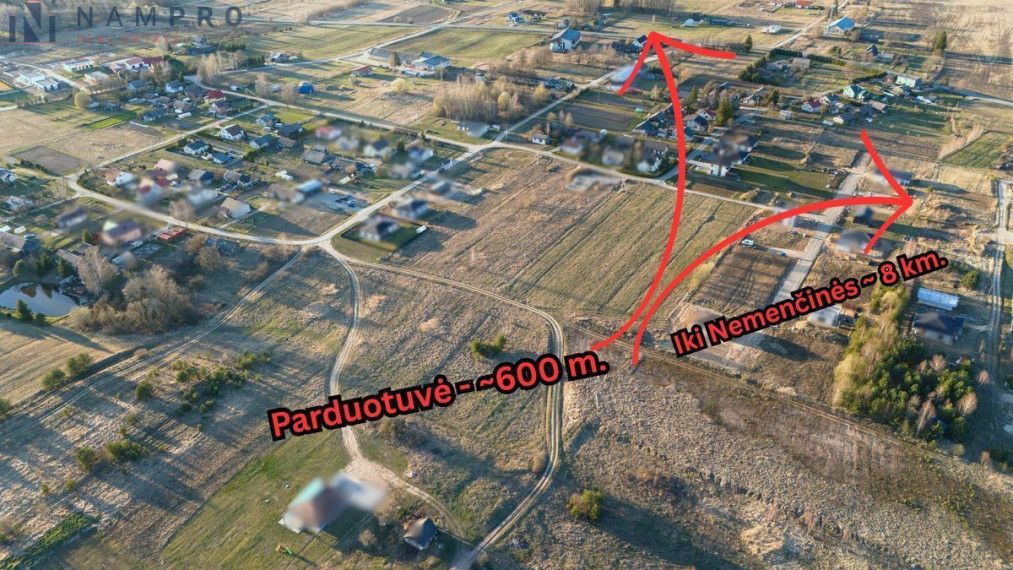 Parduodamas sklypas Tylioji g., Ažulaukės k., Vilniaus r. sav., 16.03 a ploto 1