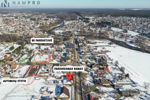 Parduodamas namas Vilniaus g., Pabradės m., Švenčionių r. sav., 60 m2 ploto, 2 aukštai 14